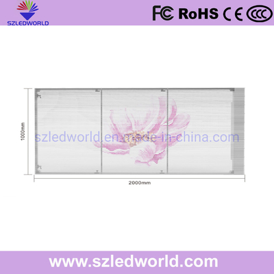 Static Drive See-Through Video Panel for 10%-90%RH Environment